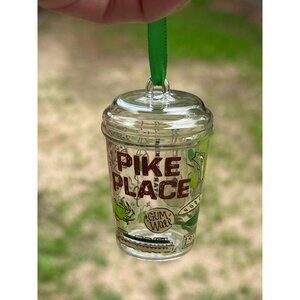 Starbucks Pike Place Ornament – Been There Series | Glass Collectible